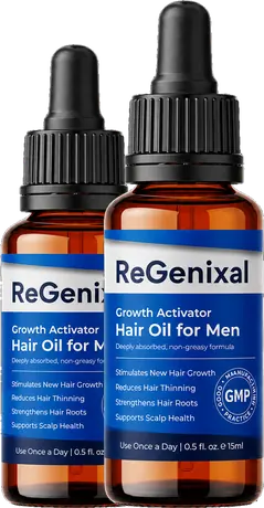 Two bottles of Regenixal Drops